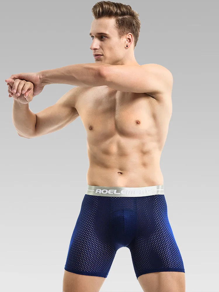 3 Pack Men's Breathable BoxersBriefs