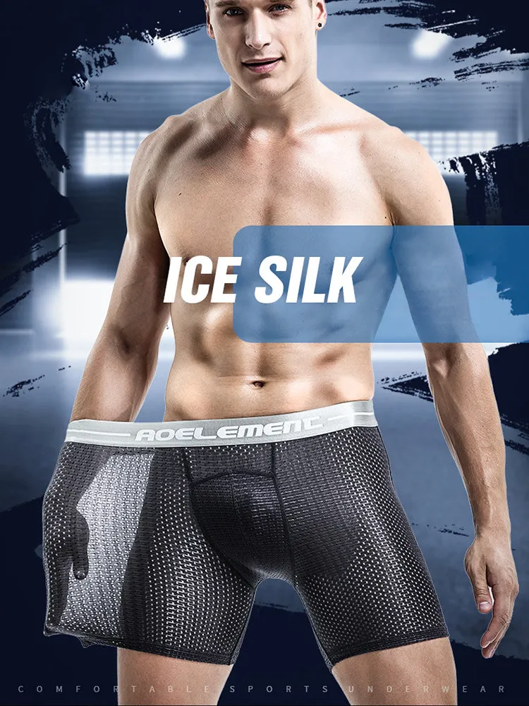 3 Pack Men's Breathable BoxersBriefs