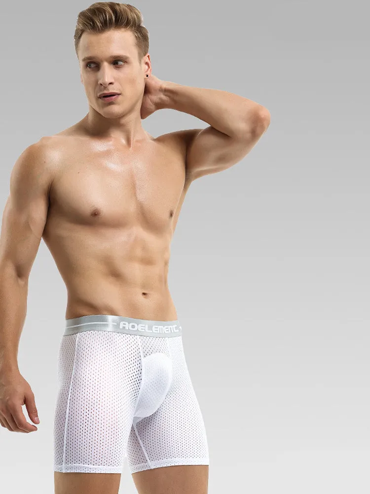 3 Pack Men's Breathable BoxersBriefs