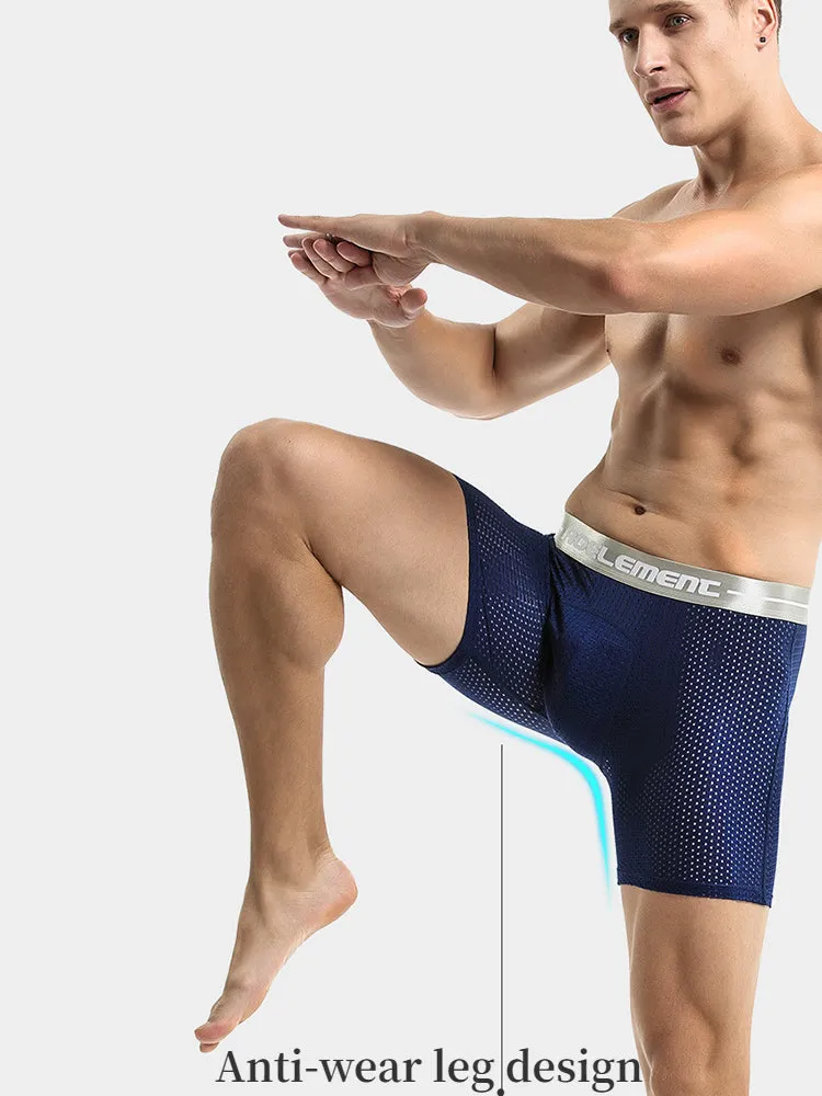 3 Pack Men's Breathable BoxersBriefs