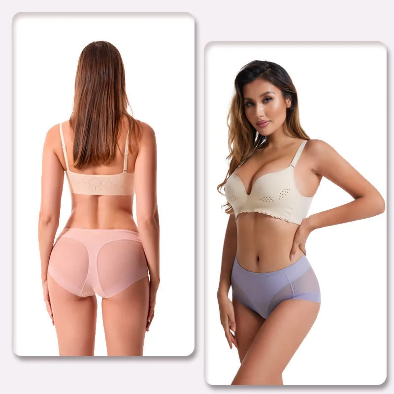 Buy 1 get 1 free(2 PCS)High Waist Ice Silk Shaping Briefs