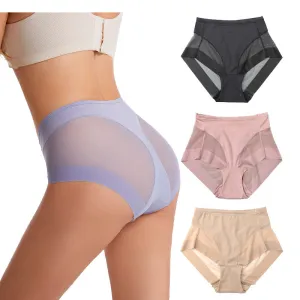 Buy 1 get 1 free(2 PCS)High Waist Ice Silk Shaping Briefs