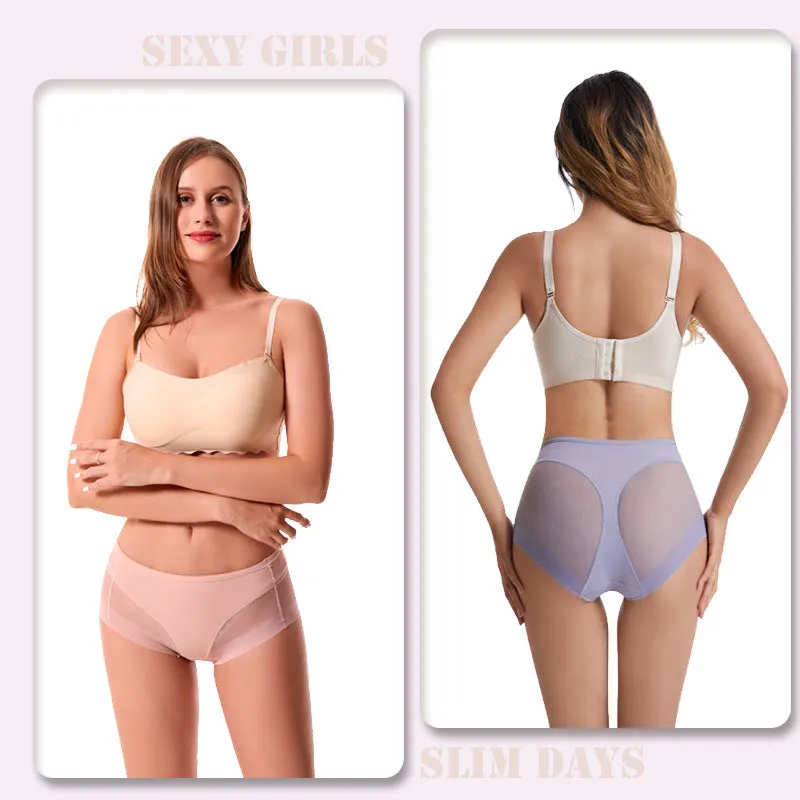 Buy 1 get 1 free(2 PCS)High Waist Ice Silk Shaping Briefs