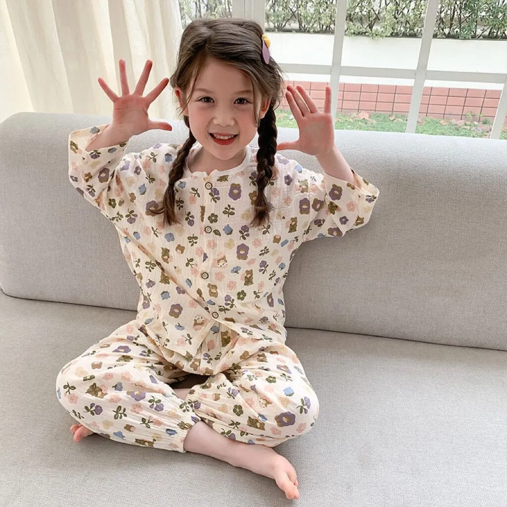 Cartoon Breathable Cotton Kids Playset