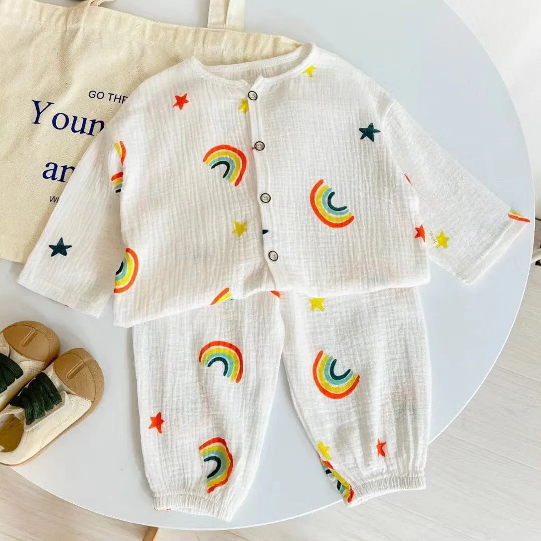 Cartoon Breathable Cotton Kids Playset