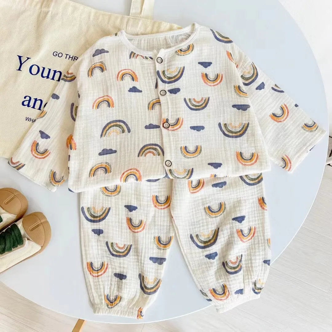 Cartoon Breathable Cotton Kids Playset