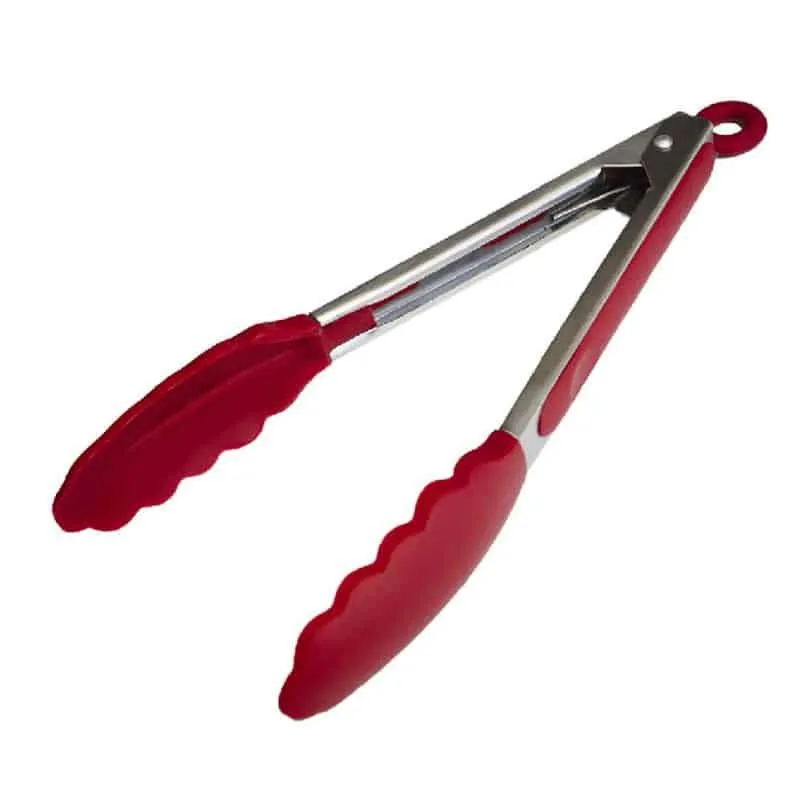 Convenient Universal Eco-Friendly Silicone Kitchen Tongs Set