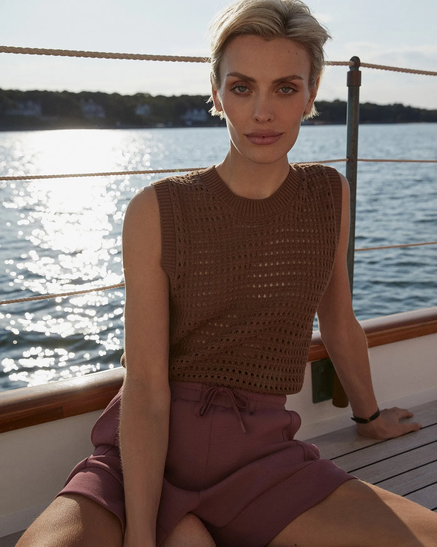Darin Longline Knit Tank