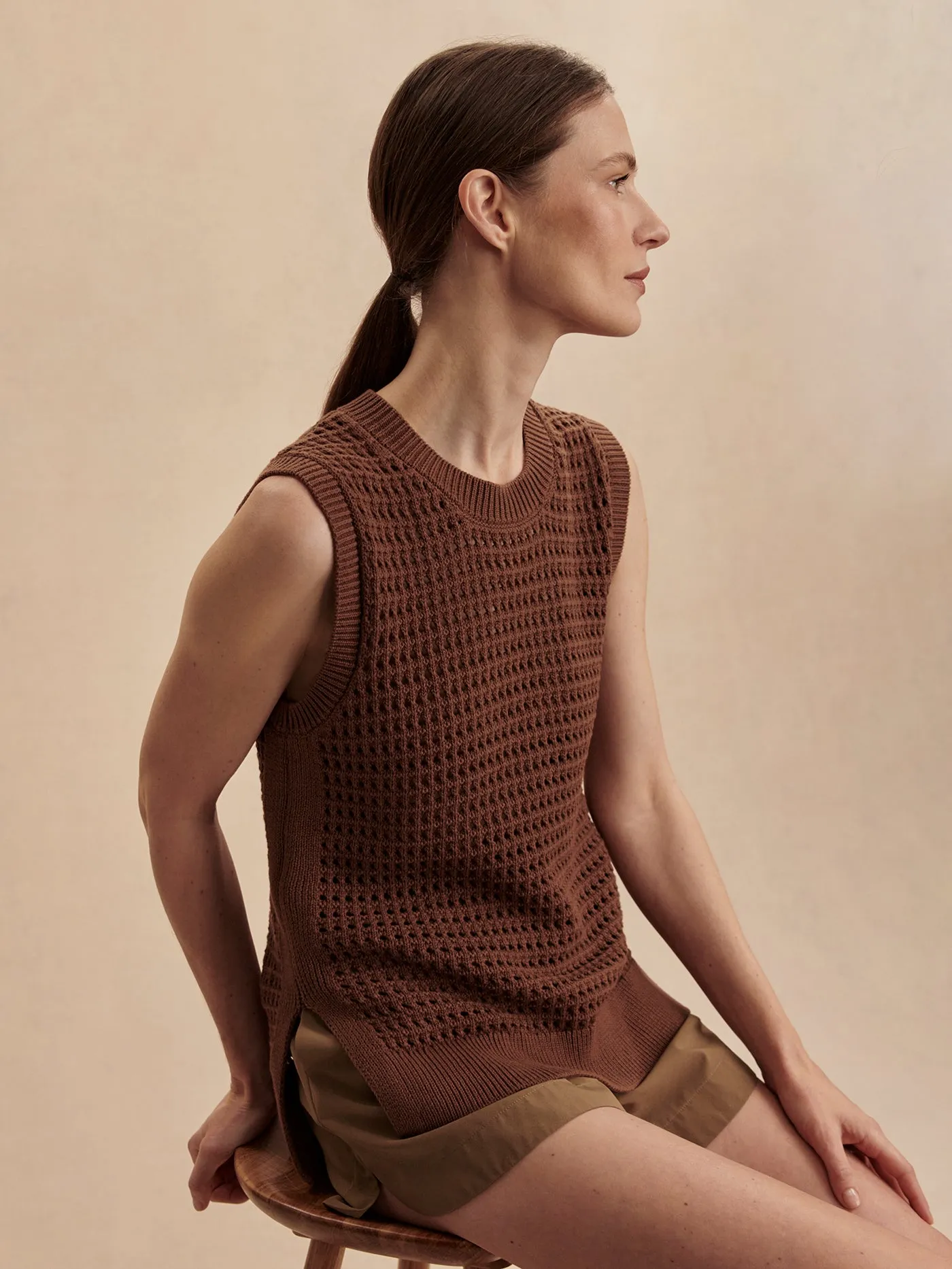 Darin Longline Knit Tank
