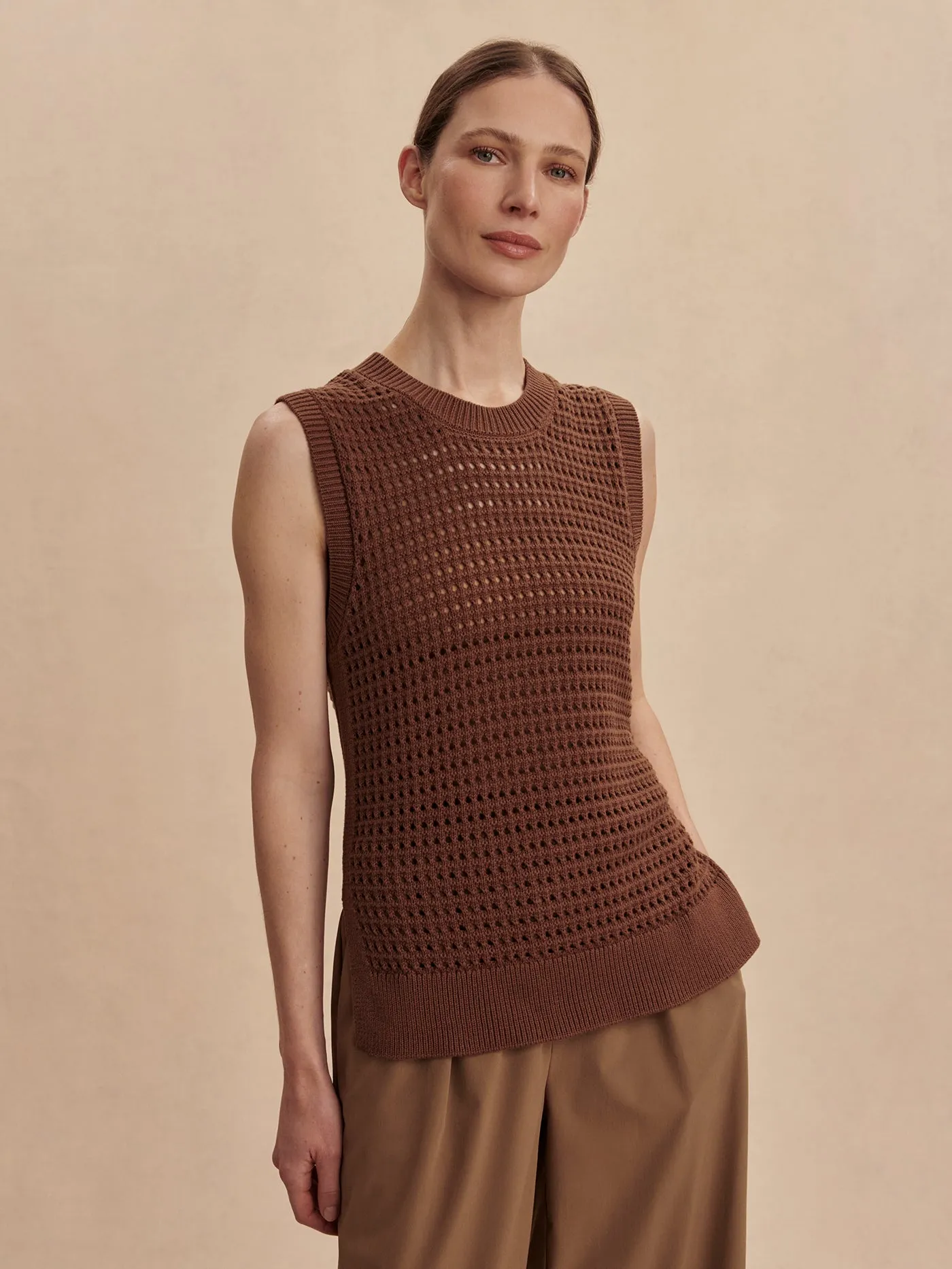 Darin Longline Knit Tank