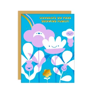 Flower Baby Card by HELLO! LUCKY