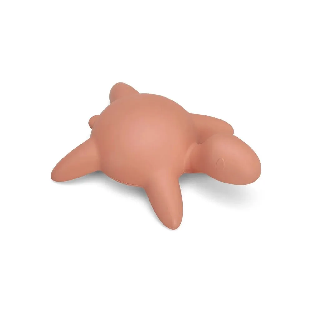 Greta the Great Turtle Bath Toy, Coral