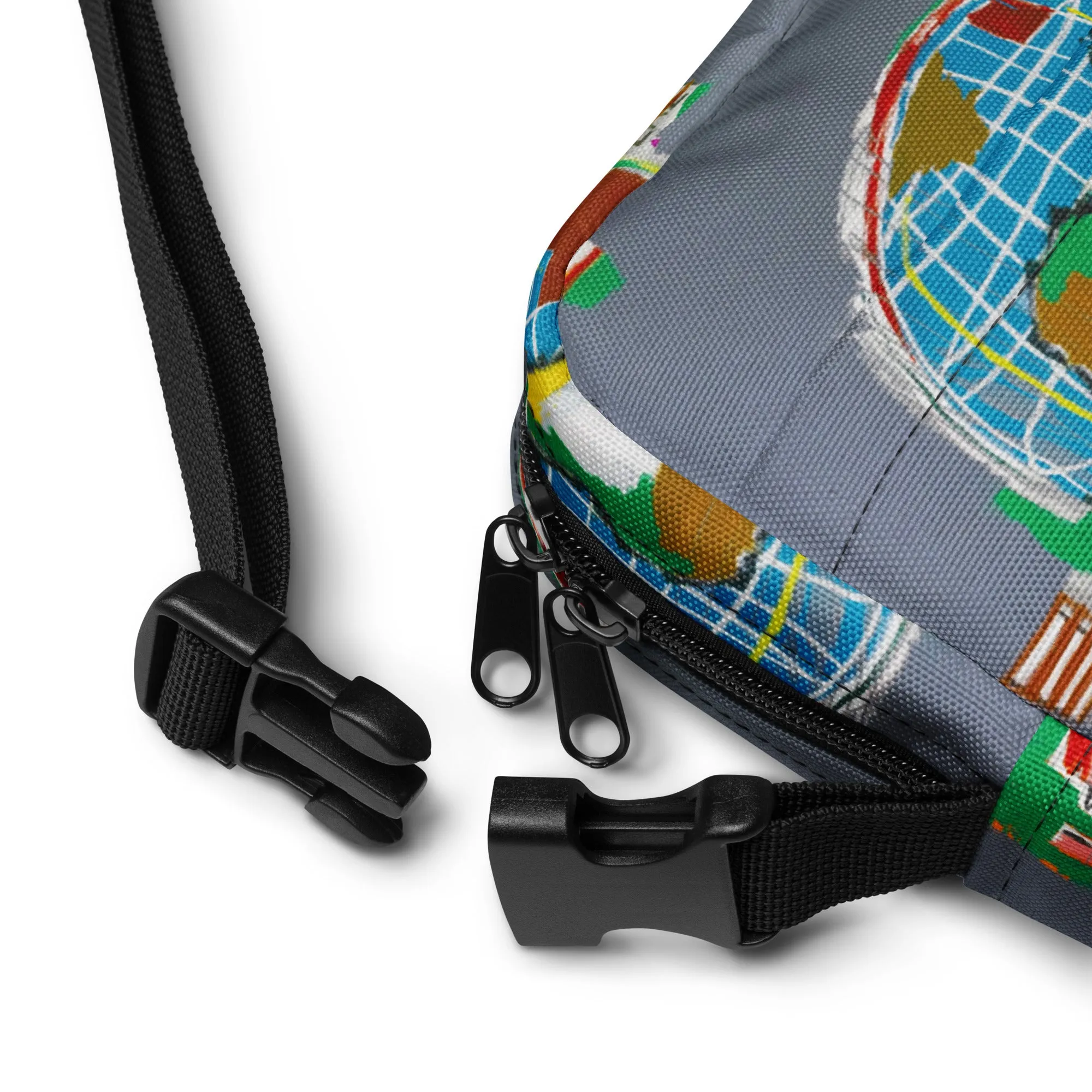 Jean-Michel Basquiat "At Large" Artwork Bag