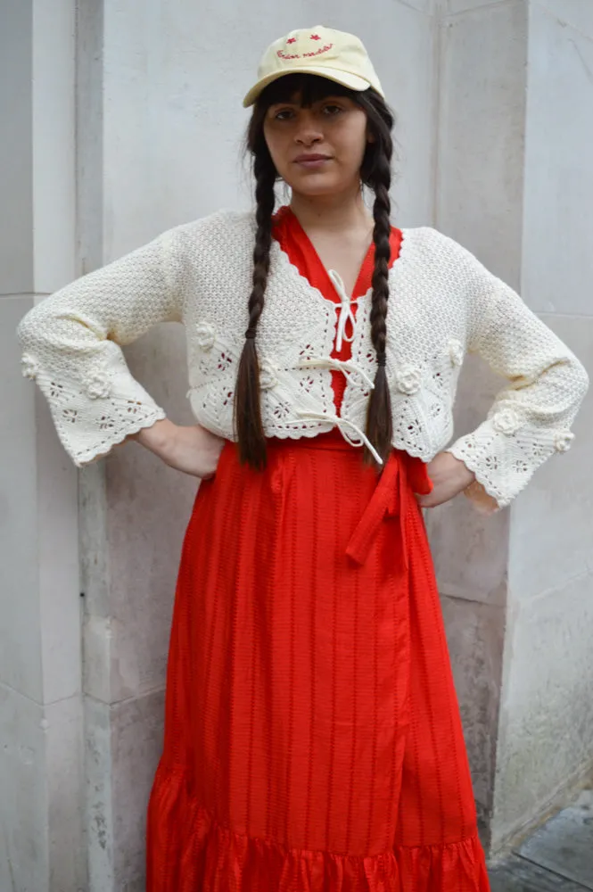 Louise Misha Molly Cream Cardigan