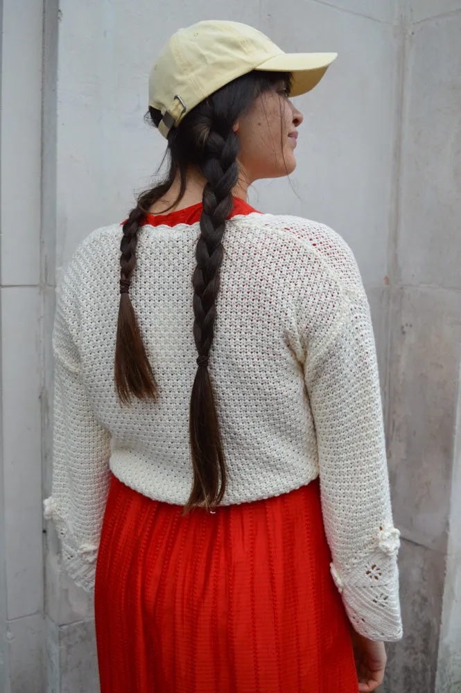 Louise Misha Molly Cream Cardigan