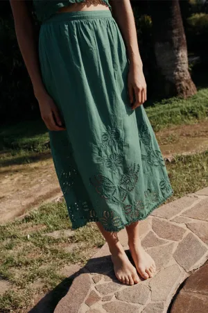 Louise Misha Paola Tuscan Green Skirt