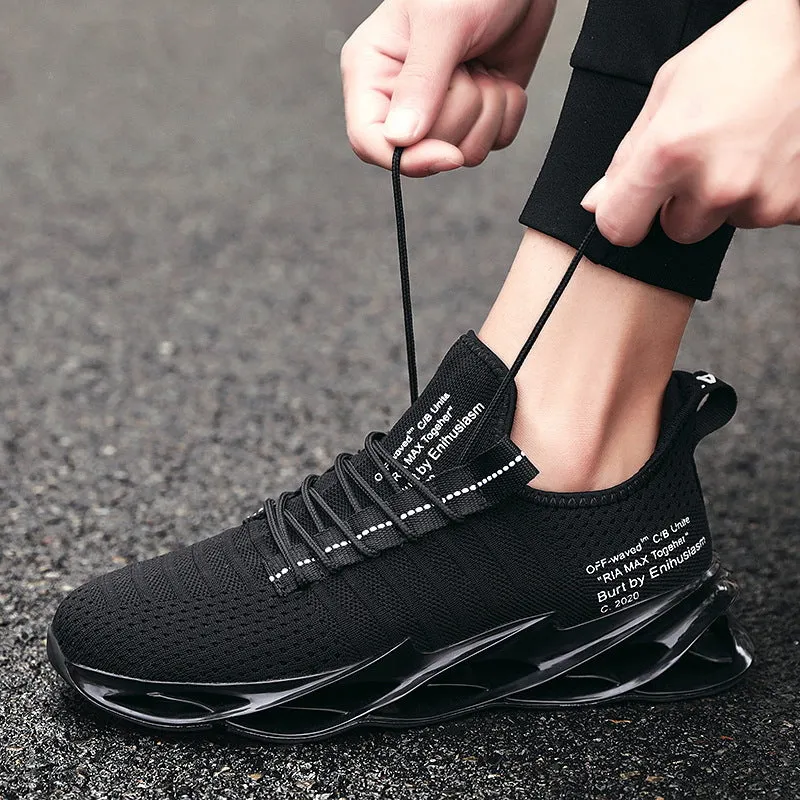 Men's Fly Woven Breathable Sneakers