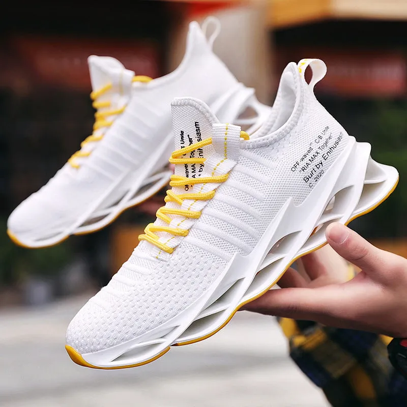 Men's Fly Woven Breathable Sneakers