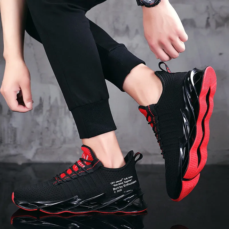Men's Fly Woven Breathable Sneakers