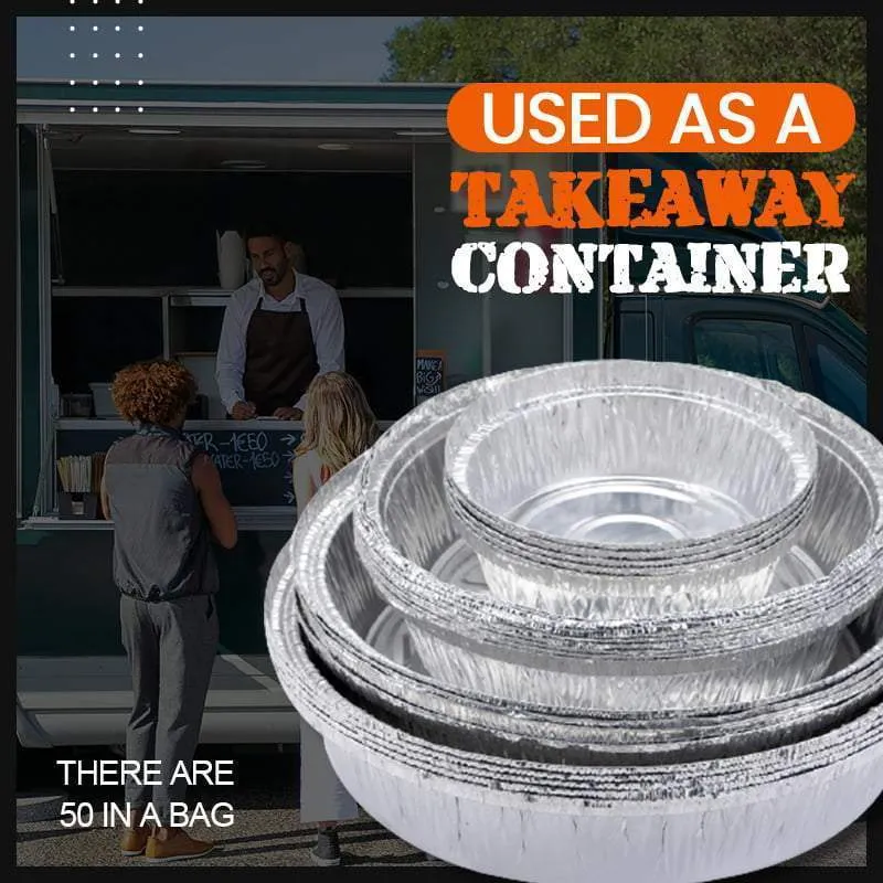 Oil-Proof Aluminum Foil Tin Box50% OFF
