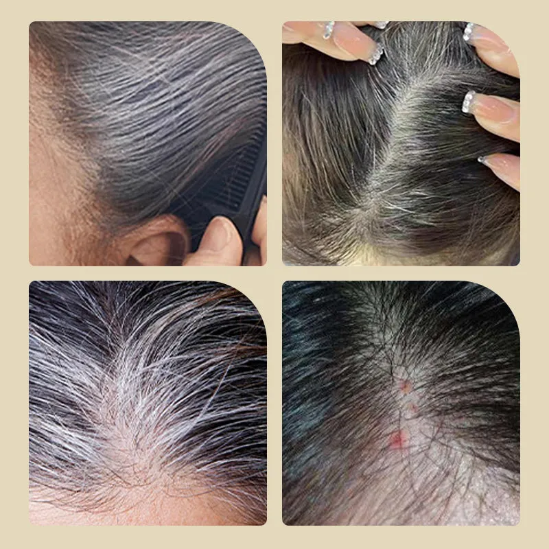 Safe and Convenient Comb Hair Dye