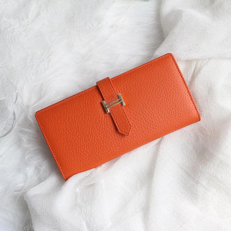 Women's Long Wallet with Convenient Drawstring Closure
