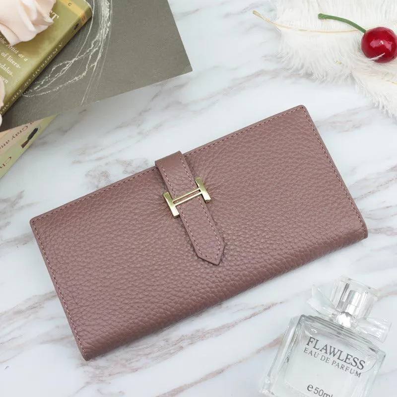 Women's Long Wallet with Convenient Drawstring Closure